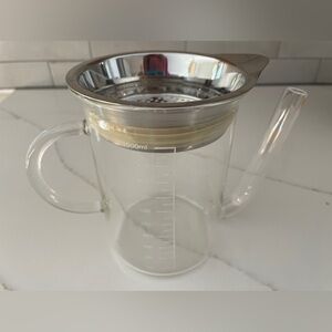 Hic Gravy Strainer Glass